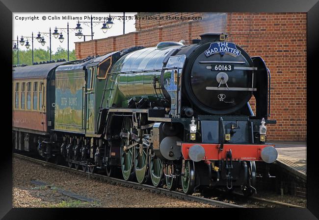 Tornado 60163 At Westfield Kirkgate 11.05.2019 - 2 Framed Print by Colin Williams Photography
