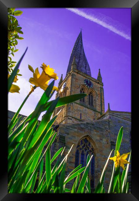 The Crooked Spire  Framed Print by Michael South Photography