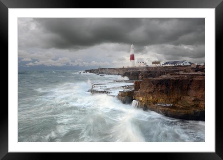 Stormy Bill Framed Mounted Print by David Neighbour