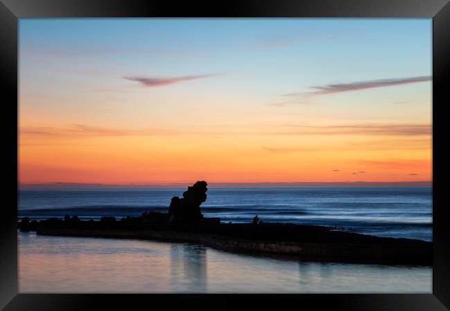 Tenerife sunset  Framed Print by chris smith