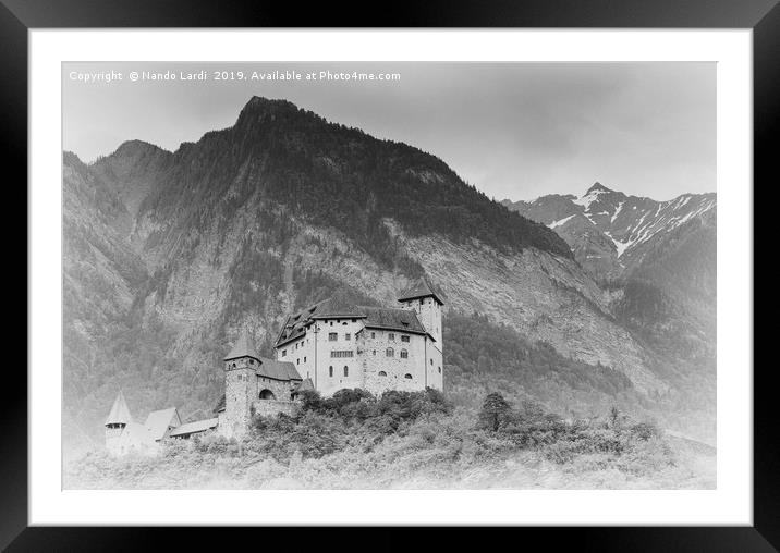 Castle Gutenberg Framed Mounted Print by DiFigiano Photography