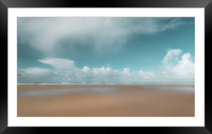 Perranporth Beach  Framed Mounted Print by Ben Hatwell