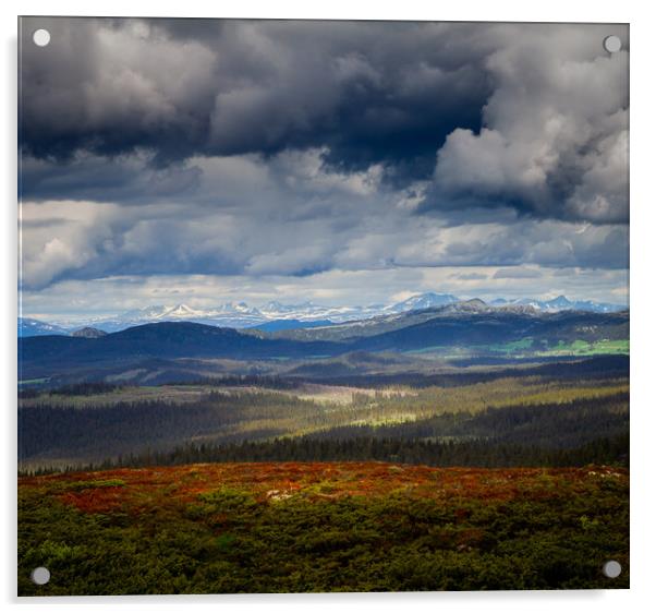Rondane National Park Norway Acrylic by Hamperium Photography
