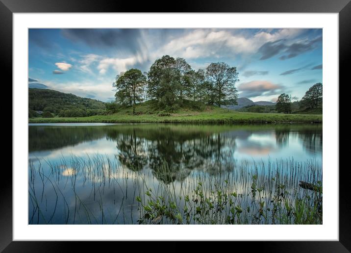 Perfect reflections Framed Mounted Print by Jed Pearson