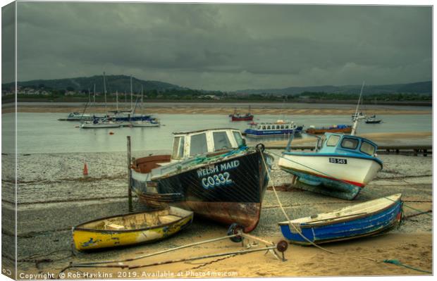 Welsh Maid of Conwy Canvas Print by Rob Hawkins