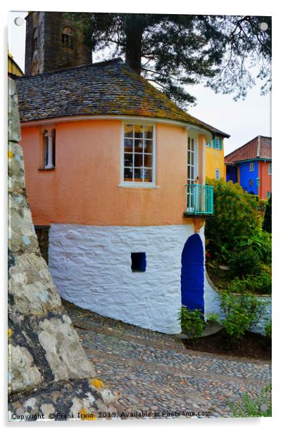 Portmeirion, North Wales Acrylic by Frank Irwin