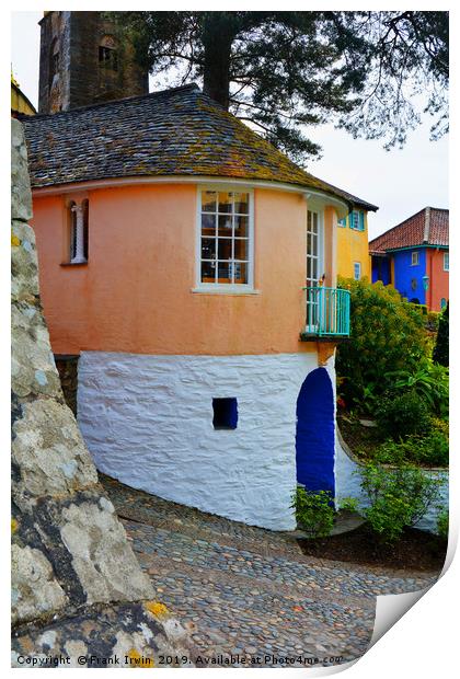 Portmeirion, North Wales Print by Frank Irwin