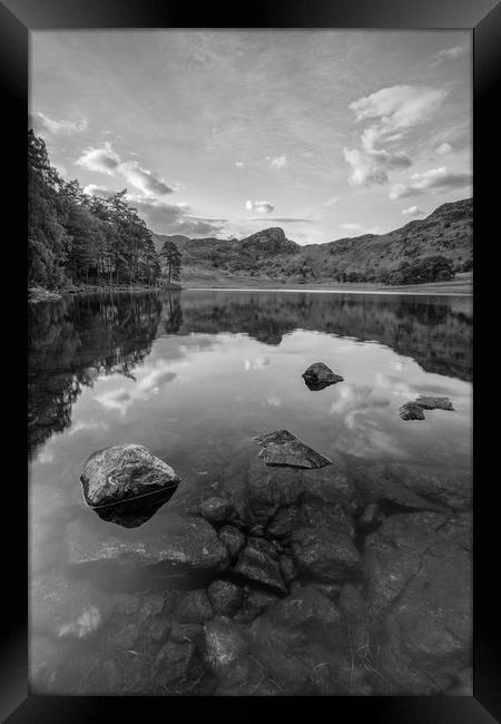Blea Tarn Reflections Framed Print by Jed Pearson