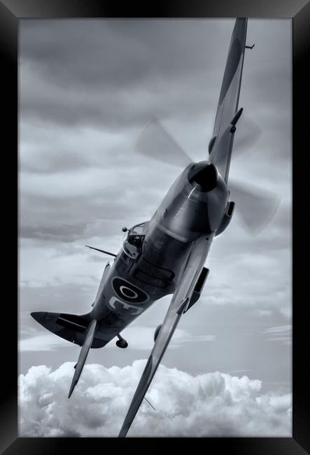 BBMF Spitfire Framed Print by Jason Green