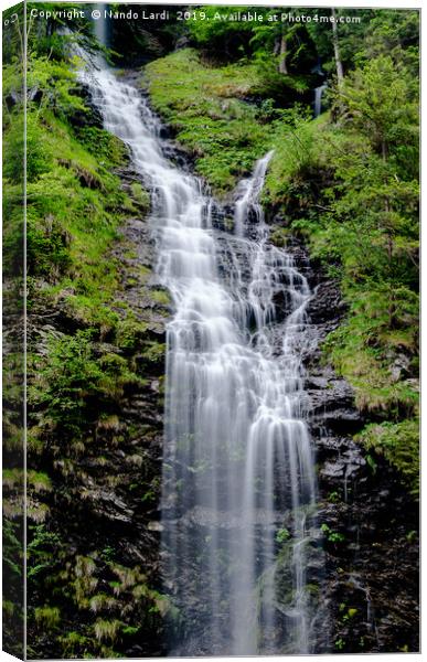 Schmonawald Falls Canvas Print by DiFigiano Photography