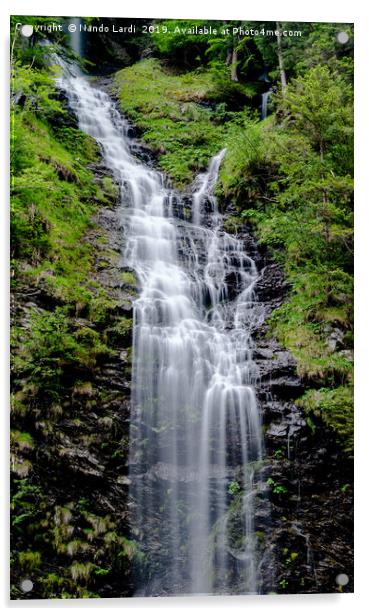 Schmonawald Falls Acrylic by DiFigiano Photography