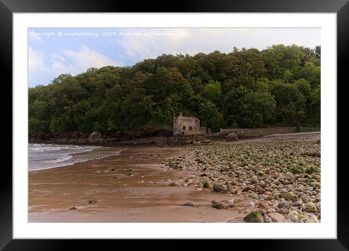 Elberry Cove  Framed Mounted Print by rawshutterbug 