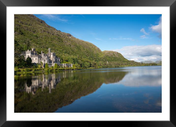Kylemore Abbey Framed Mounted Print by Andrew Michael