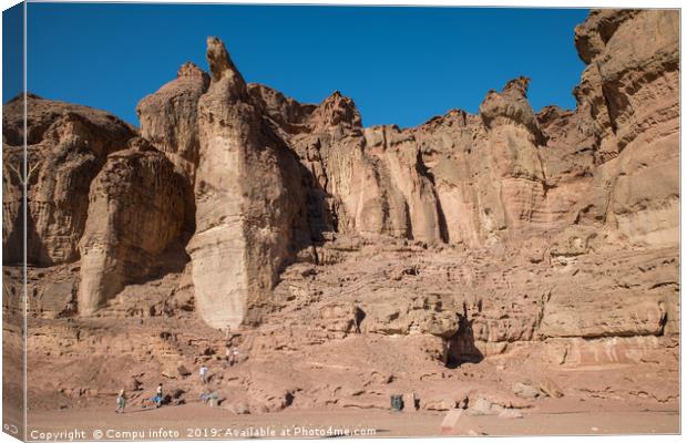 timna national park Canvas Print by Chris Willemsen