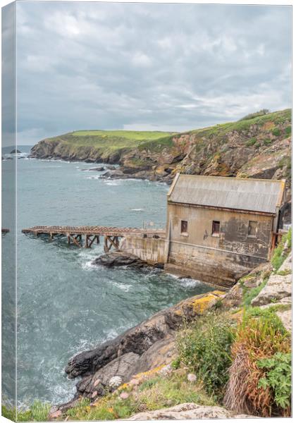 Lizard Point Lifeboat Station Canvas Print by Graham Custance