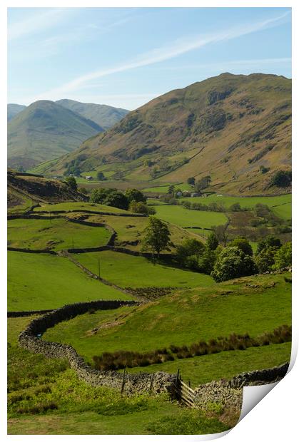 The Martindale Valley Print by CHRIS BARNARD