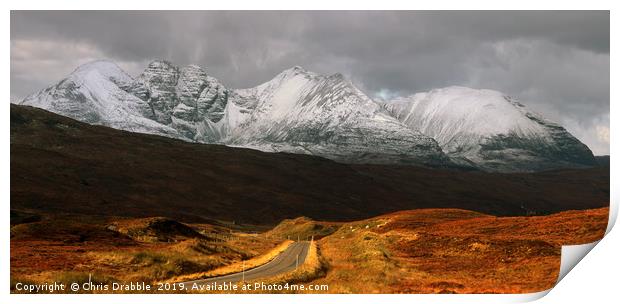 An Teallach Print by Chris Drabble