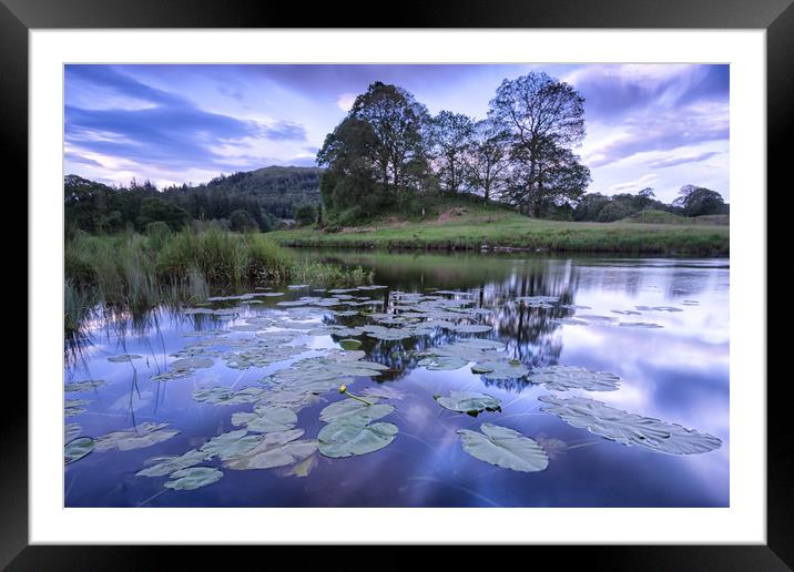 Dawn at Elterwater Framed Mounted Print by Jed Pearson