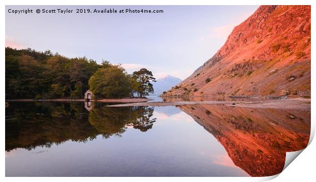 Wastwater, Western Lakes  Print by Scott Taylor
