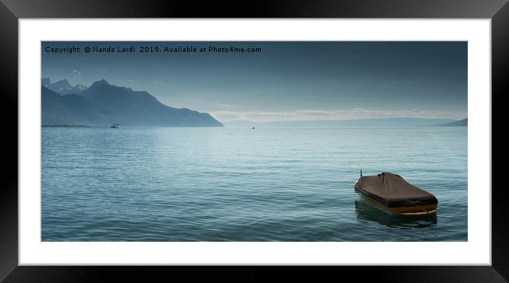 Lake Geneva Framed Mounted Print by DiFigiano Photography