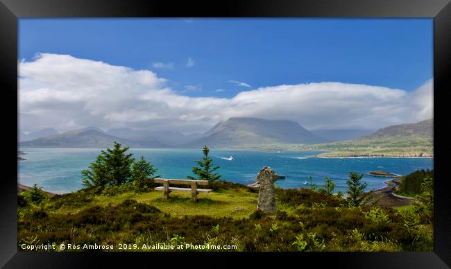 Temptation Hill: A Tale Set in Stone Framed Print by Ros Ambrose