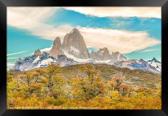 Monte Fitz Roy, Patagonia - Argentina Framed Print by Daniel Ferreira-Leite