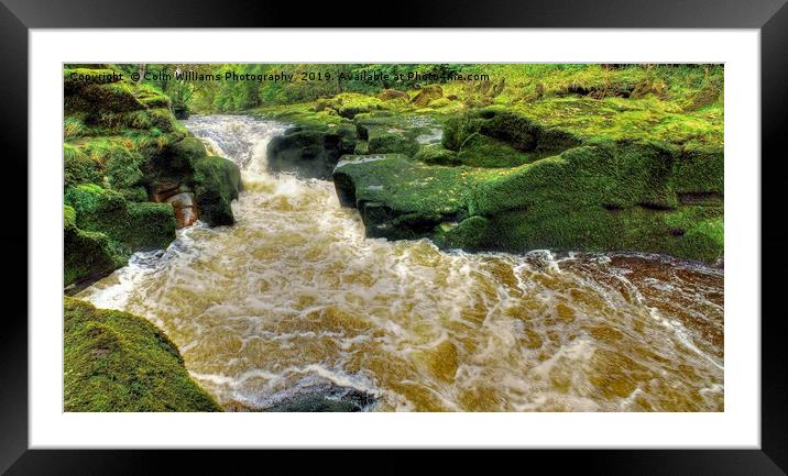 The Strid  Bolton Abbey Framed Mounted Print by Colin Williams Photography