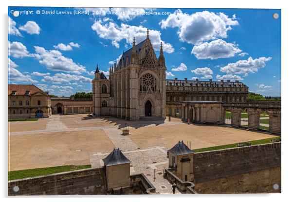 Sainte-Chapelle de Vincennes Acrylic by David Lewins (LRPS)
