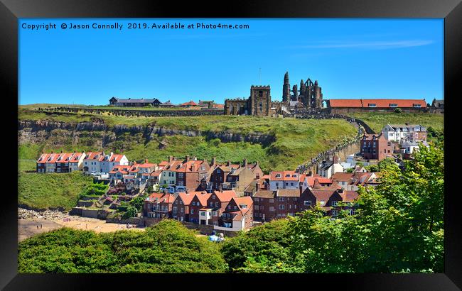 Whitby Views Framed Print by Jason Connolly