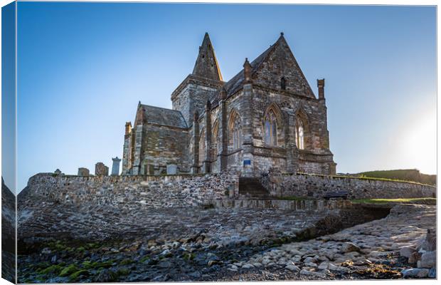 St Monans Kirk Canvas Print by Alan Sinclair