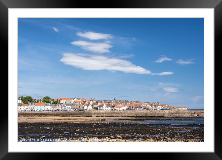 Spotlight on Anstruther Framed Mounted Print by Kasia Design
