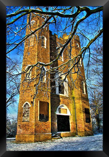 Severndroog Castle, Shooters Hill, Eltham, London, Framed Print by Dawn O'Connor