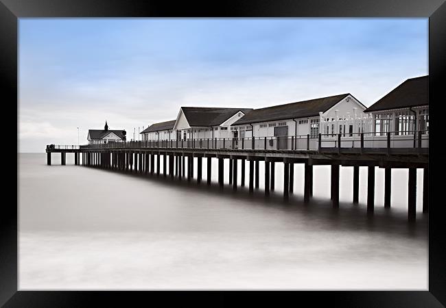 The Pier at Southwold Framed Print by David Blake