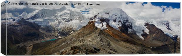 The Cordillera Canvas Print by DiFigiano Photography