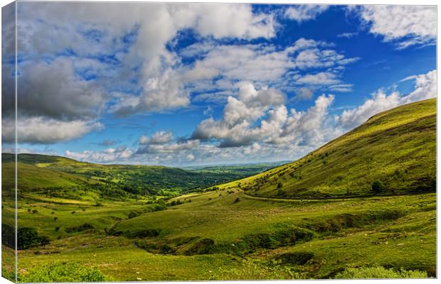 Beacons View Canvas Print by Steve Purnell