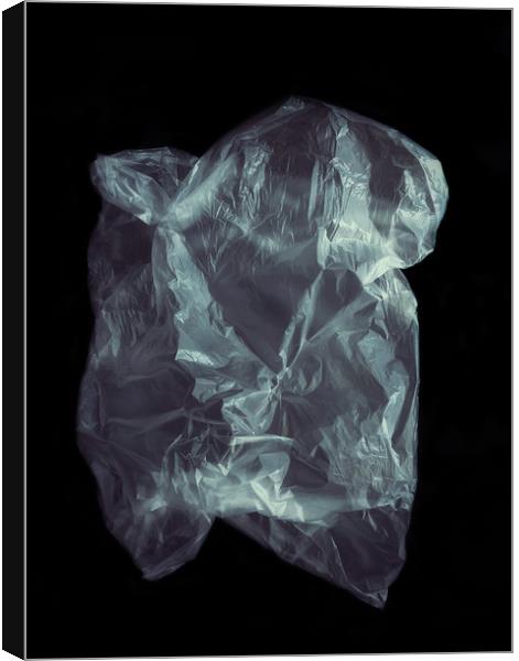 Clear plastic bag Canvas Print by Larisa Siverina