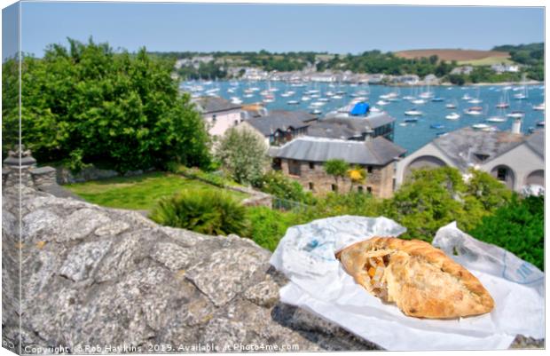 Falmouth Pasty  Canvas Print by Rob Hawkins
