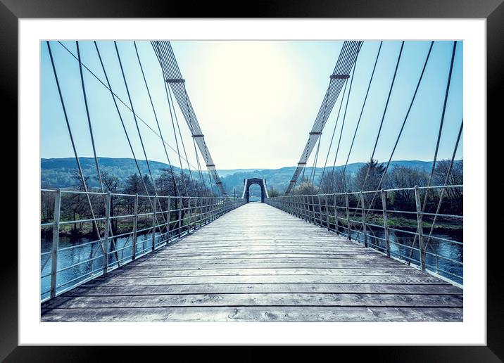 The Bridge of Oich Framed Mounted Print by Svetlana Sewell