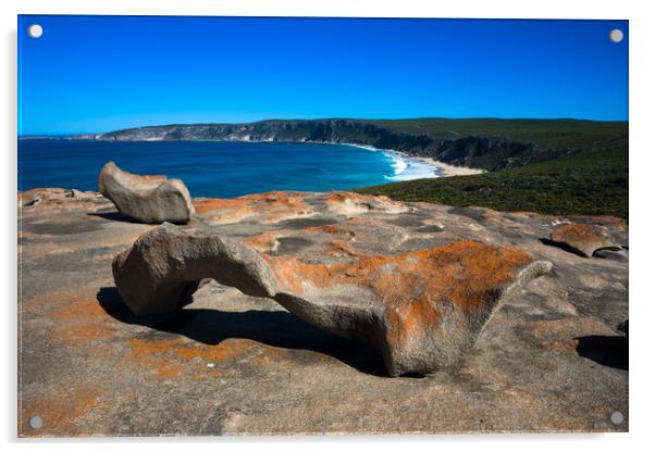 Remarkable Rocks Acrylic by Andrew Michael