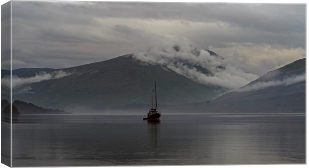 After the storm, Loch Fyne. Canvas Print by Rich Fotografi 