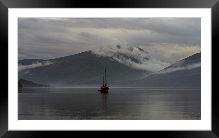 After the storm, Loch Fyne. Framed Mounted Print by Rich Fotografi 