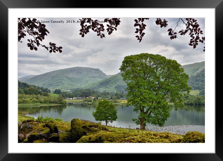 Views Over Grasmere Framed Mounted Print by Jason Connolly