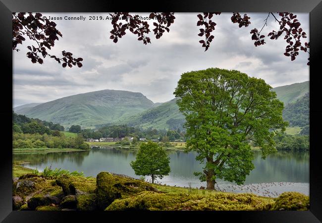 Views Over Grasmere Framed Print by Jason Connolly