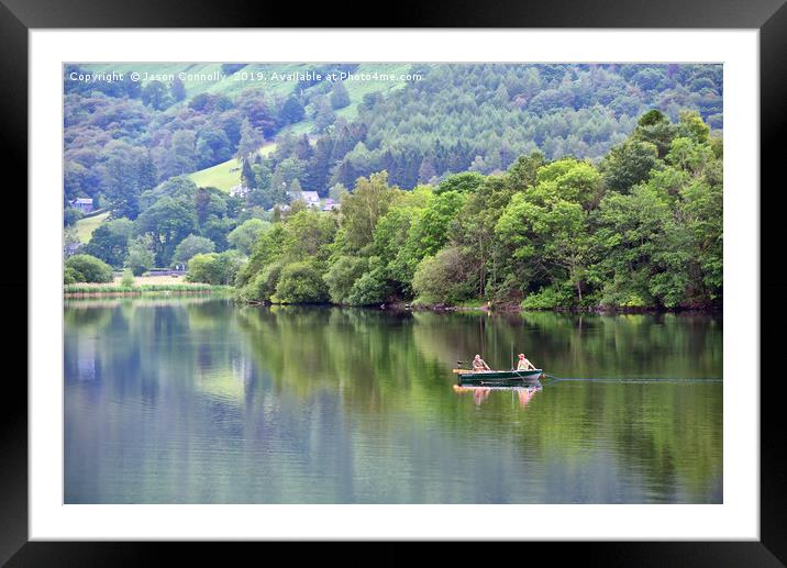 Grasmere Tranquility Framed Mounted Print by Jason Connolly