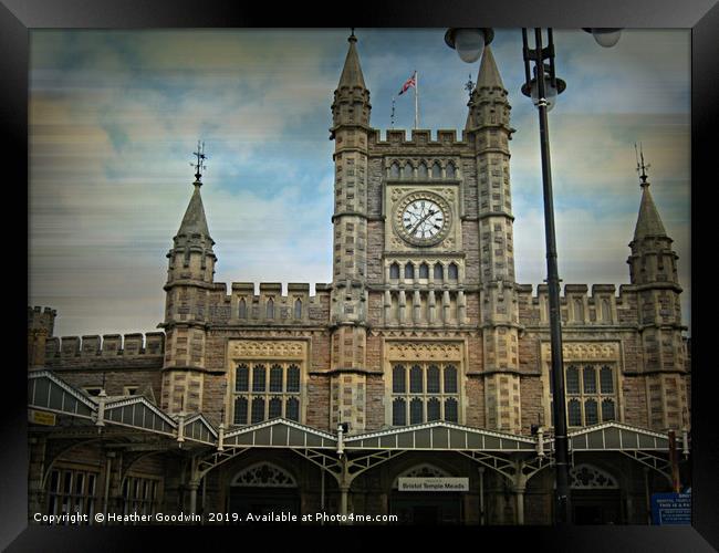 Temple Meads Bristol Framed Print by Heather Goodwin