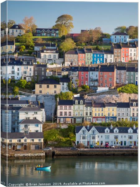 Early Morning in Cobh - County Cork Canvas Print by Brian Jannsen