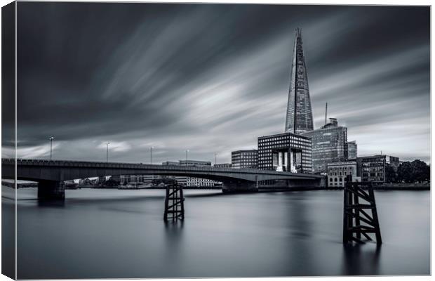 Sentinel of the Thames Canvas Print by John Hall