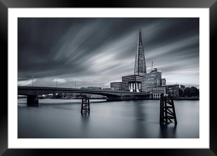 Sentinel of the Thames Framed Mounted Print by John Hall