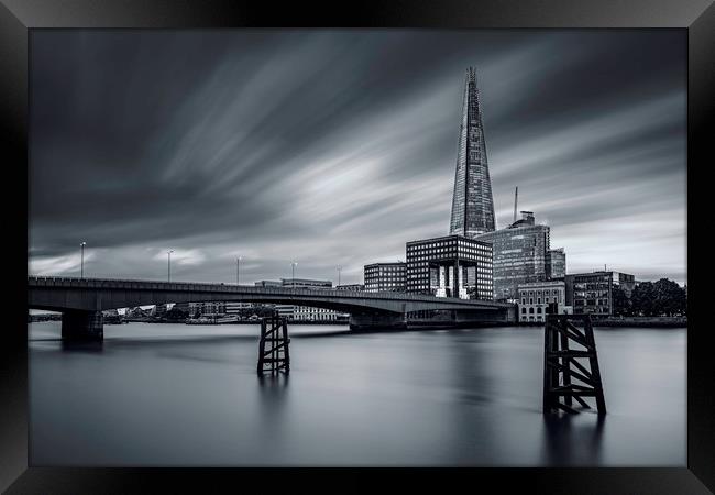 Sentinel of the Thames Framed Print by John Hall