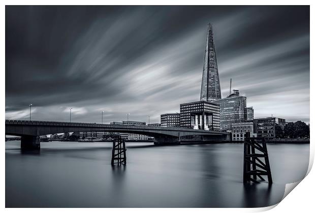 Sentinel of the Thames Print by John Hall